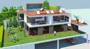 Proyecto casa 3D de Barcelona Interior Studio - Rehabilitacion de viviendas